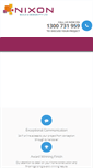Mobile Screenshot of nixonbuild.com.au
